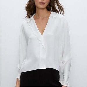 SOLD Aritzia Babaton Martin Blouse